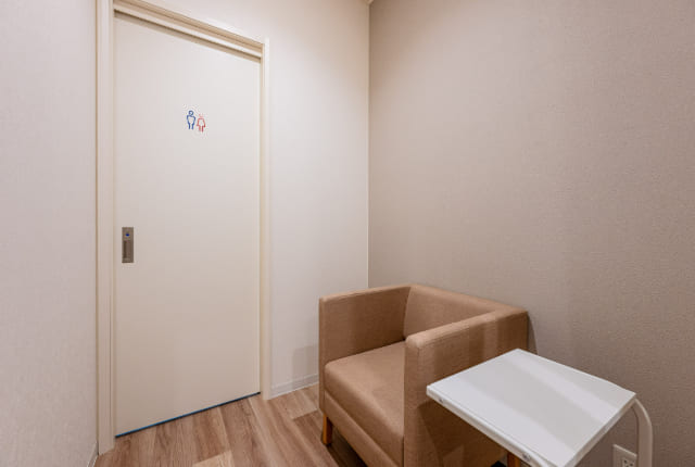 自分専用トイレ付き個室