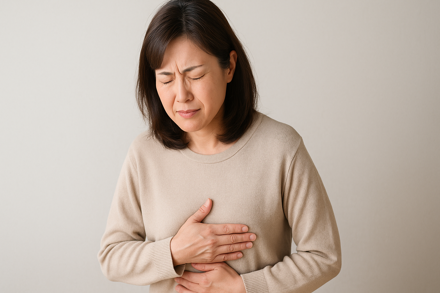 みぞおちの痛みが取れない…考えられる病気とは