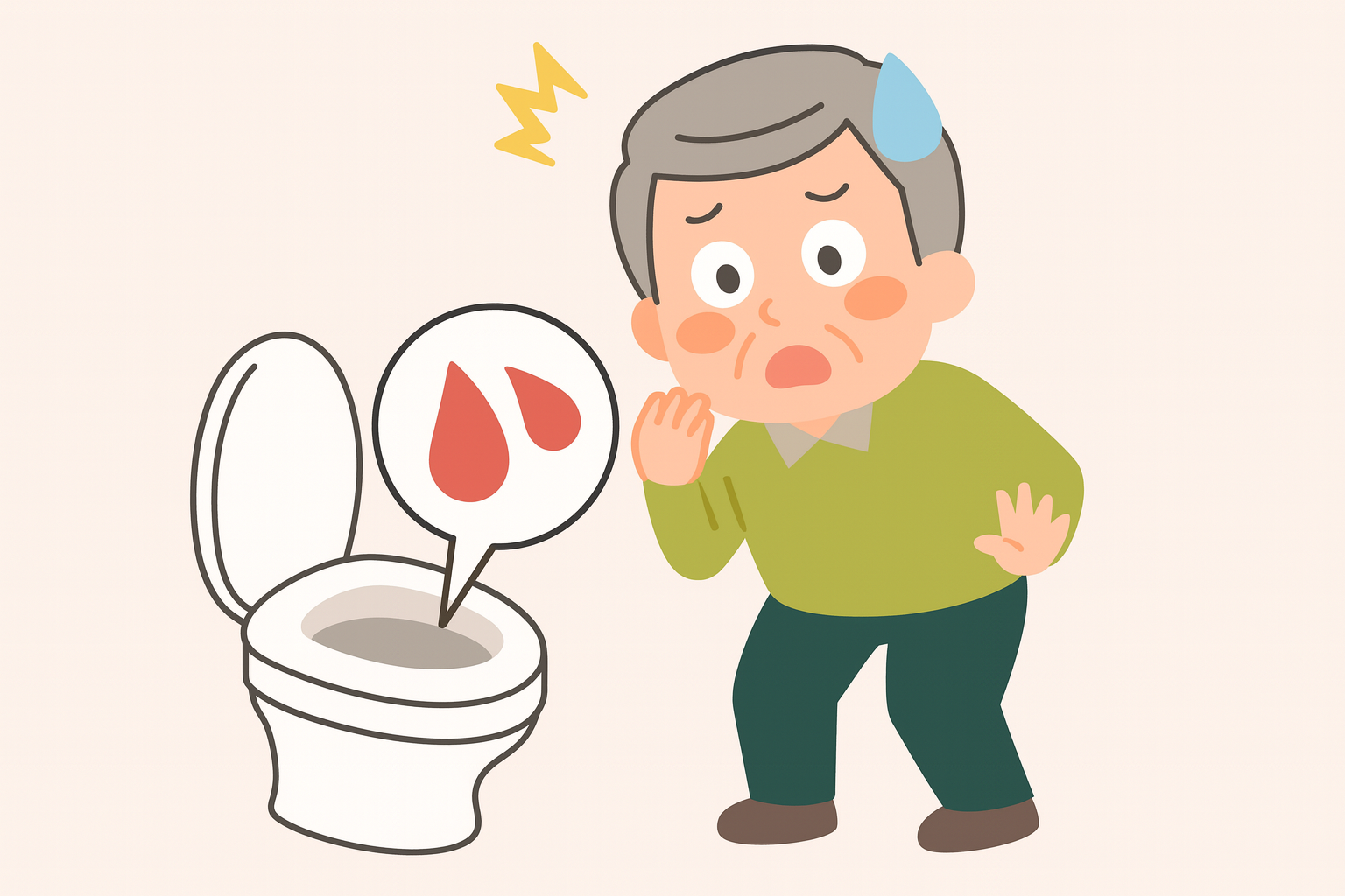 血便が出たときに疑うべき病気