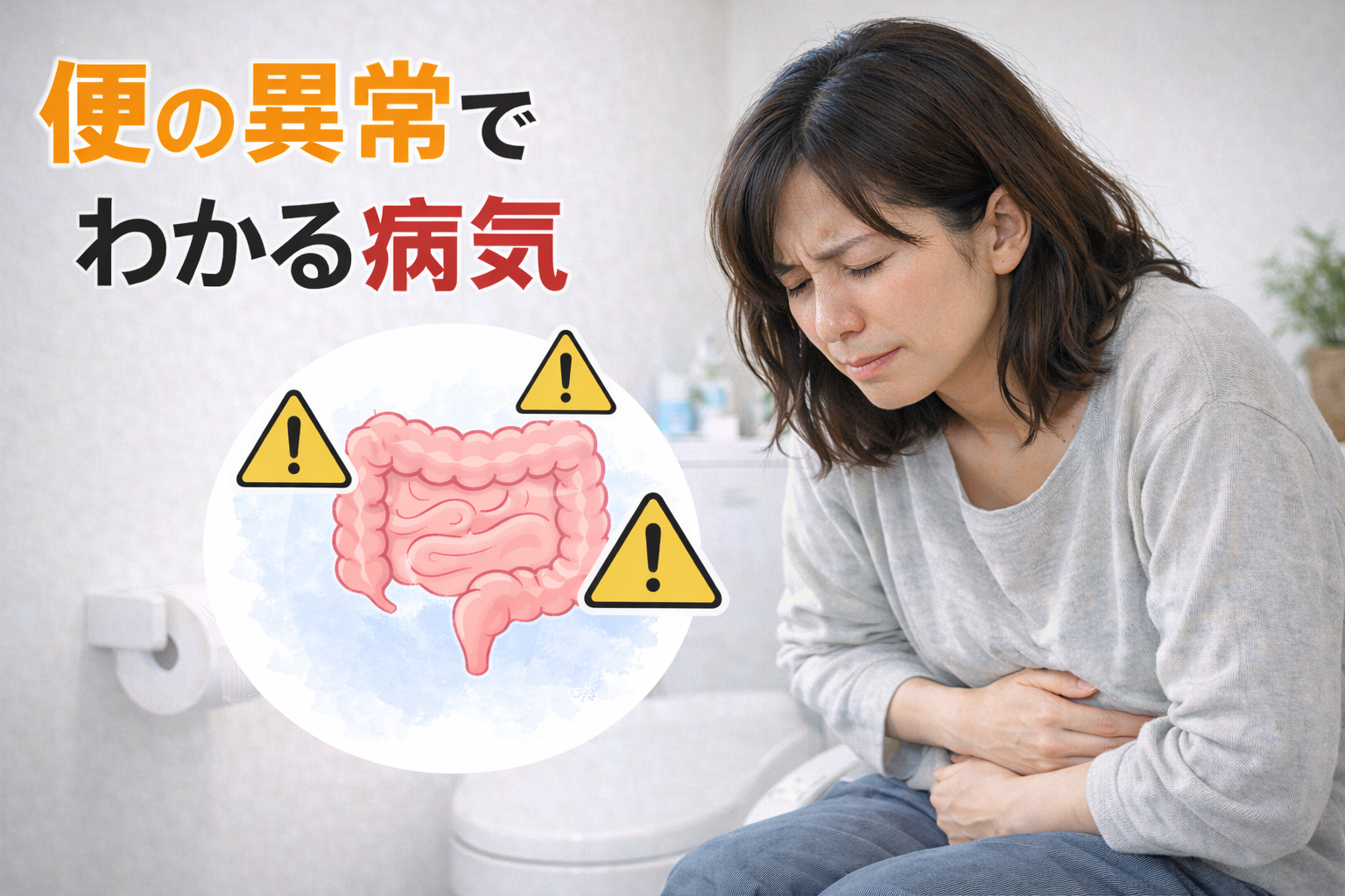 便の異常でわかる病気一覧